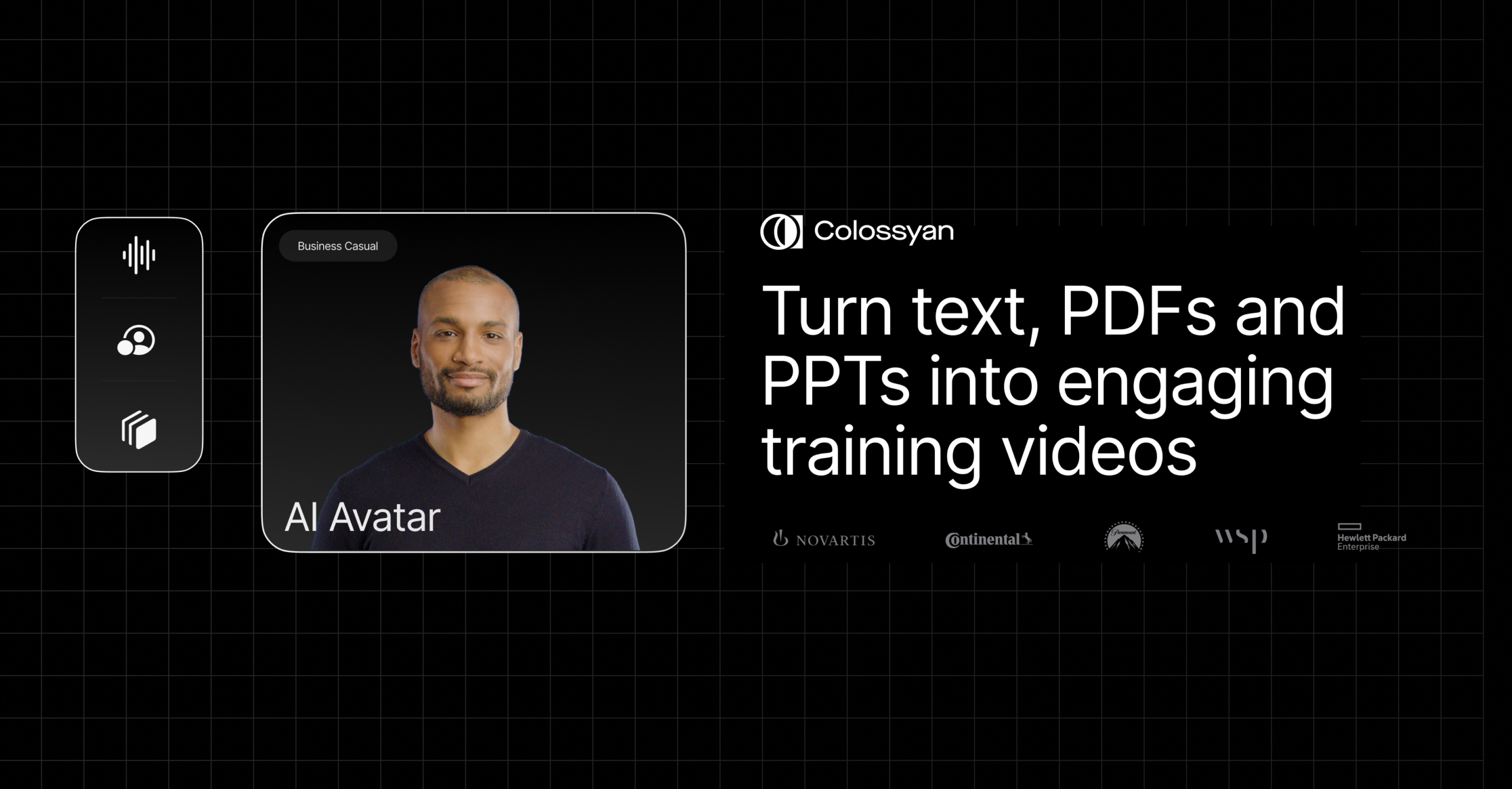 Colossyan AI training video editor