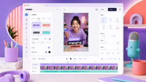 VEED social video editing workspace review