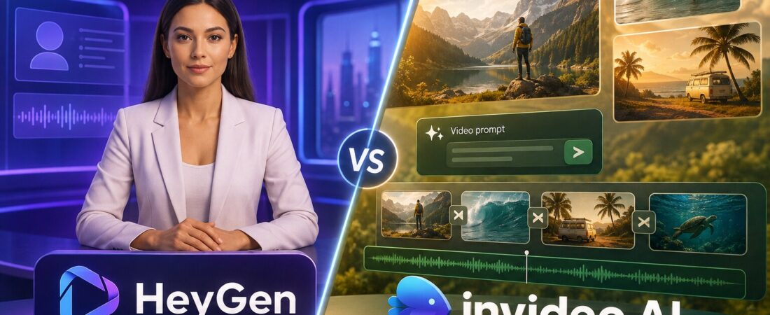 HeyGen vs InVideo AI 2026: Avatars or Prompt-to-Video?