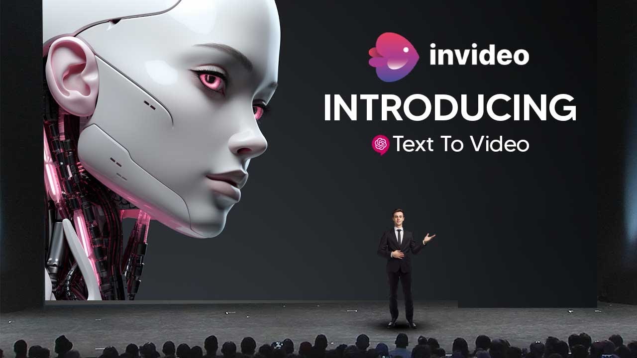 InVideo AI prompt based video creation interface