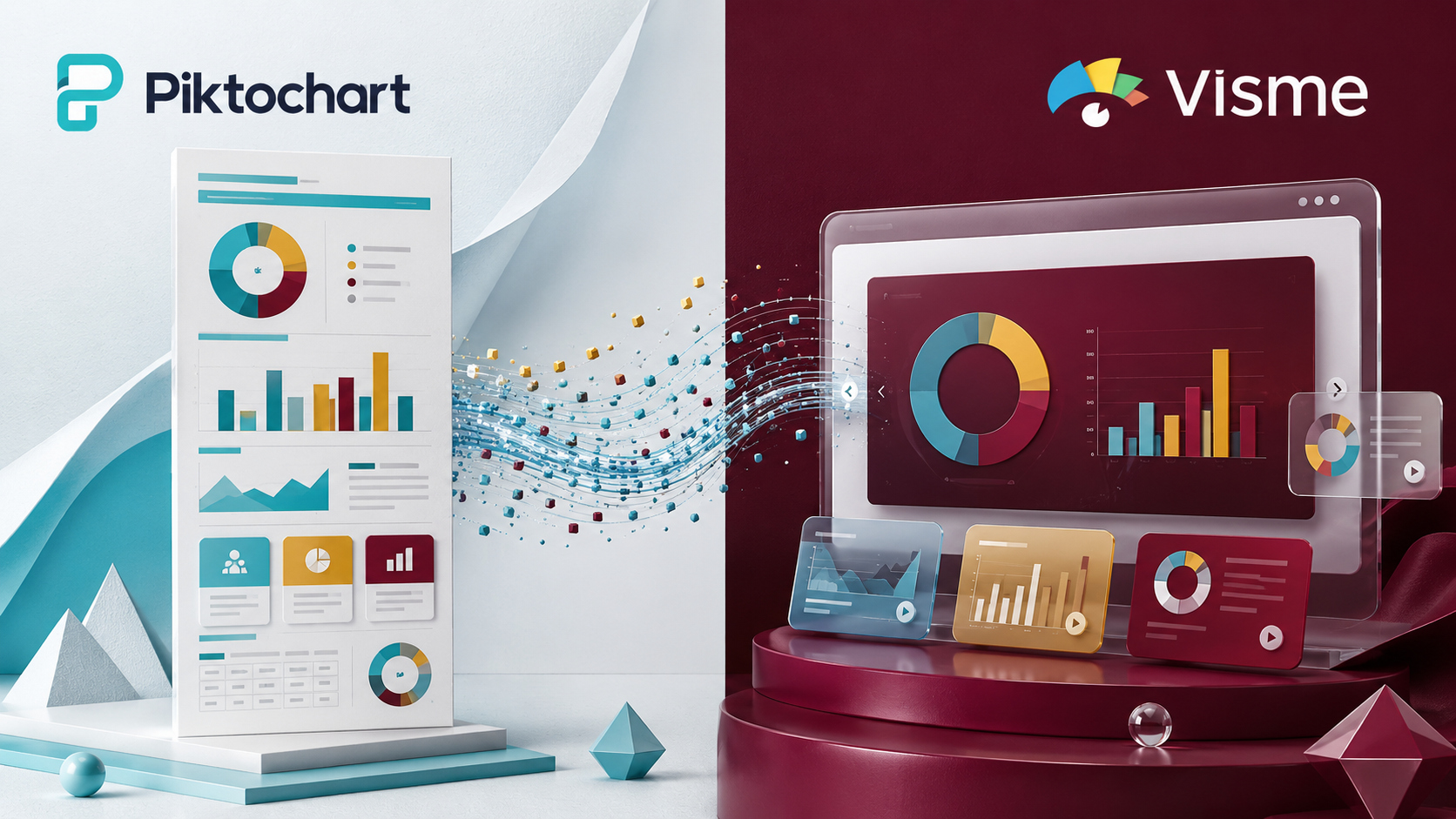 Piktochart vs Visme 2026: Infographics or Presentations?