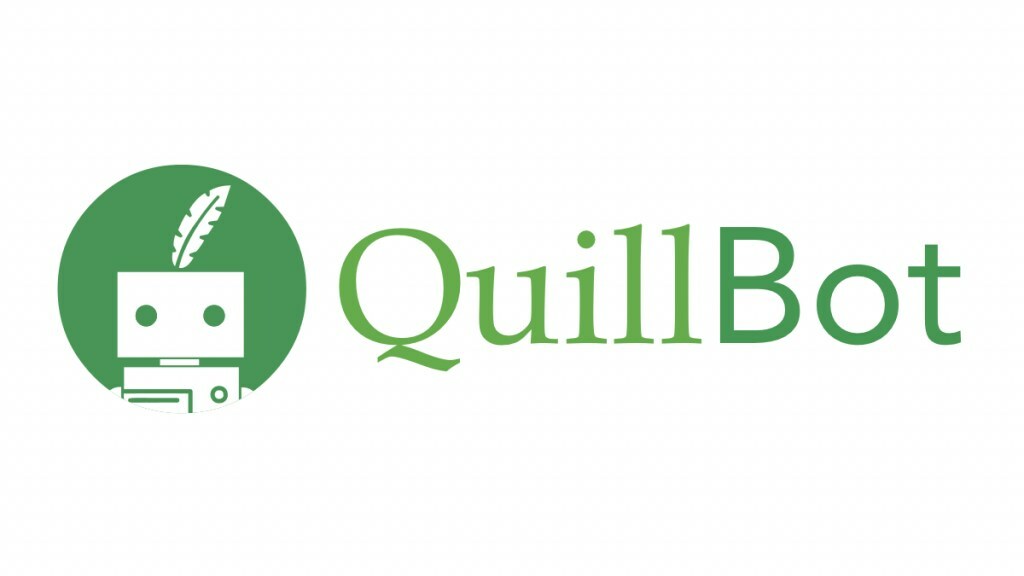 QuillBot paraphrasing interface with original and rewritten text